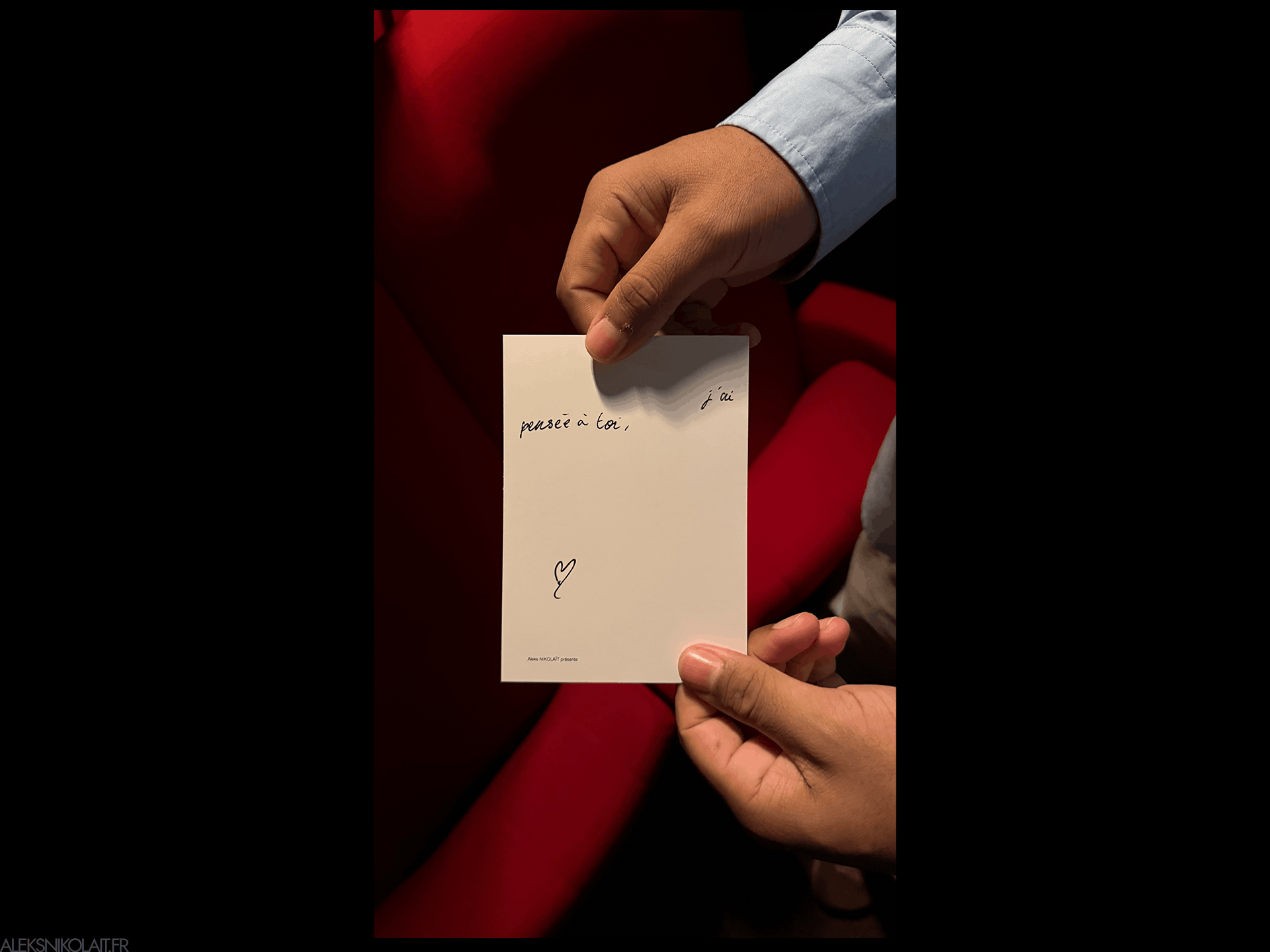 Image from J'ai pensée à toi,